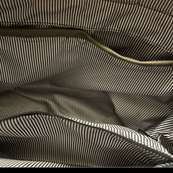 Large Sage Green Top Handle Purse in like new condition. - Picture 6 of 6